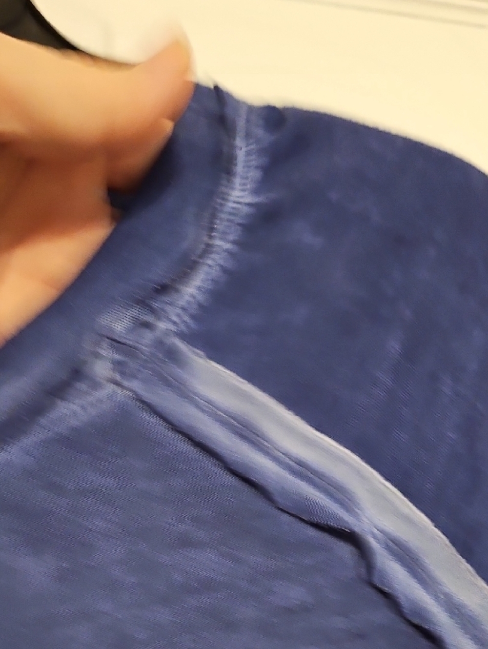 Zenana Outfitters Indigo Blue Short Sleeve Tee - Picture 5 of 13